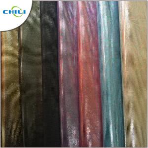 Wholesale Newest Fashion Printed Polyester Suede Bags Shoes Fabric Leather from china suppliers