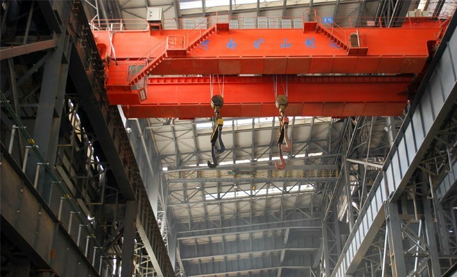 Light Duty 10T Single Girder Overhead Crane Single Beam Crane With Electric Trolley