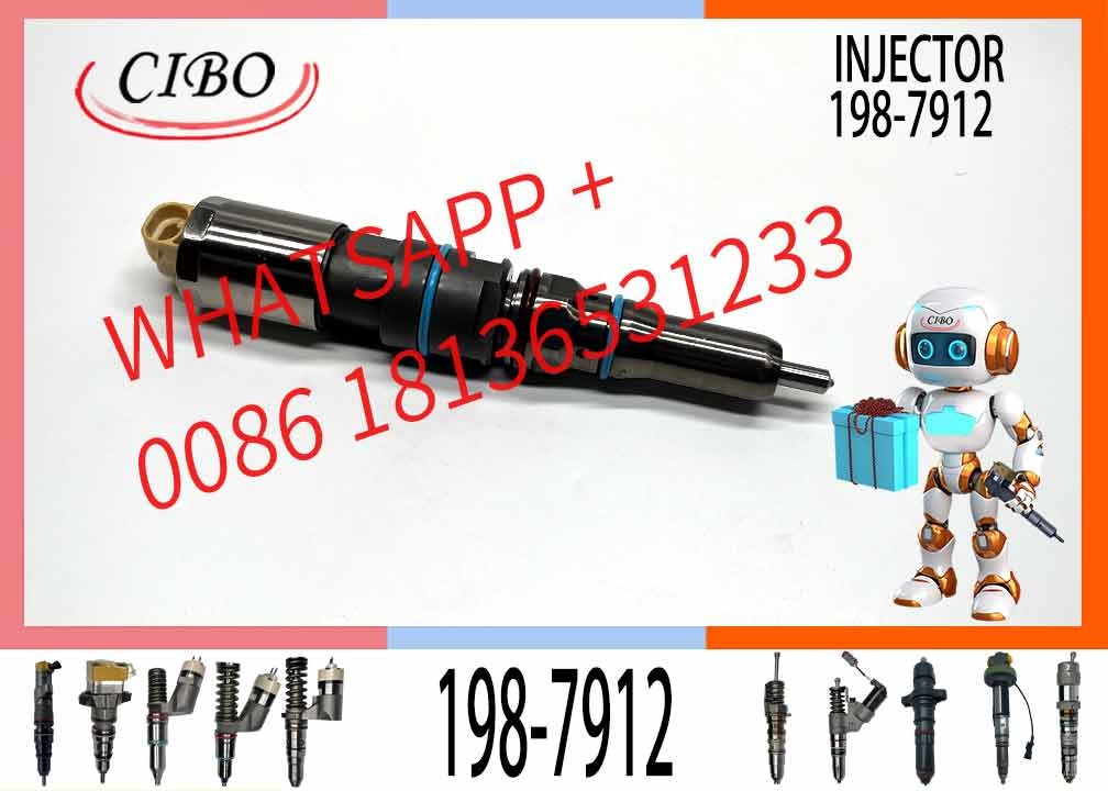 Diesel injector assembly 198-7912 460-8213 342-5487 417-3013 304-3637 382-0709 392-9046 for C+ C9.3 engine