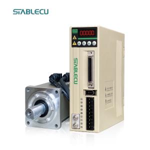 Wholesale 3 Phase 0.75KW Servo Motor 60 Flange 80 4NM With Drive from china suppliers