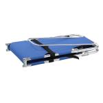 Four Wheels Portable Aluminum Alloy Frame Folding Rescue Stretcher