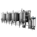 SUS304/SUS316L Stainless Steel Cylinder Shape Tank for Brewing and Wine