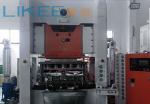 Disposible Aluminum Foil Food Container Machine 3Phases 35~68 Strokes Per Minute