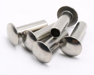 Wholesale Stainless Steel Semi Tubular Rivet Round Head Hollow End For Brake Lining from china suppliers
