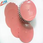 Pink high conductivity 3.0 W/mK thermal conductive pad 30 shore 00 soft silicone