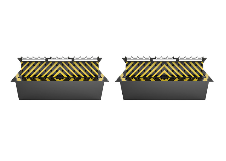 Terrorist Proof 5.5KW A3 Steel SUS304 Hydraulic Road Blocker