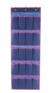 Wholesale 20 Breathable Pockets Cozy Organizer Over The Door Shoe Rack from china suppliers