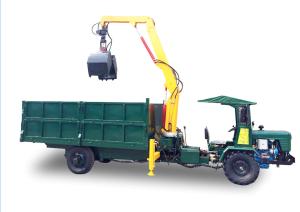 Wholesale Electric Starter 1 Ton Tipper Truck , Articulated Garden Dump Truck 18HP from china suppliers