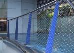 Diamond Hole 1 2 Inch 3 Inches 304 316L Stainless Steel Flexible Wire Rope Mesh