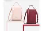 Long Paragraph Slung Pu Leather Bag , Multi Functional Mobile Phone Purse