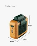Push Button Portable Waist Fan Personal Belt Fan 3 Speed Adjustable