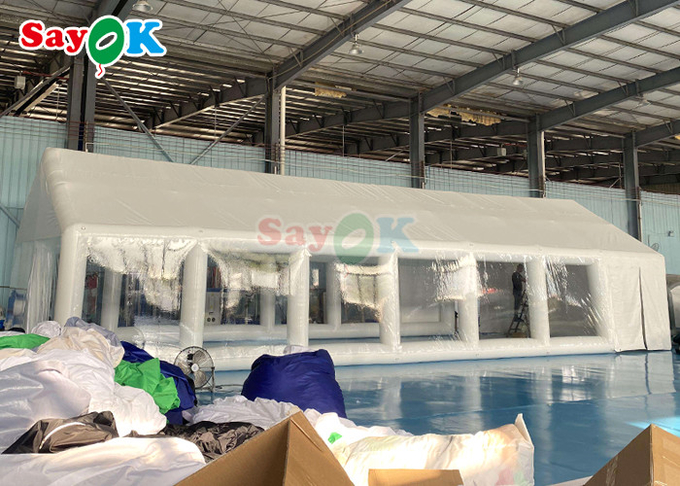 Customized Large Transparent Inflatable Cover Tent Inflatable Swimming Pool Party And Event