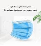 Personal Care Sterile Disposable Face Mask , Non Woven Disposable Mask