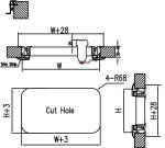 Aluminum Alloy Insulated Cargo Doors for DIY RV Motorhomes and Recreational