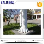 50M Cricket Ground galvanized painting 1000W LED high mast lamp steel pole with