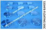 Marine stainless steel 304 breathable cap float 533HFB-100A, ballast tank