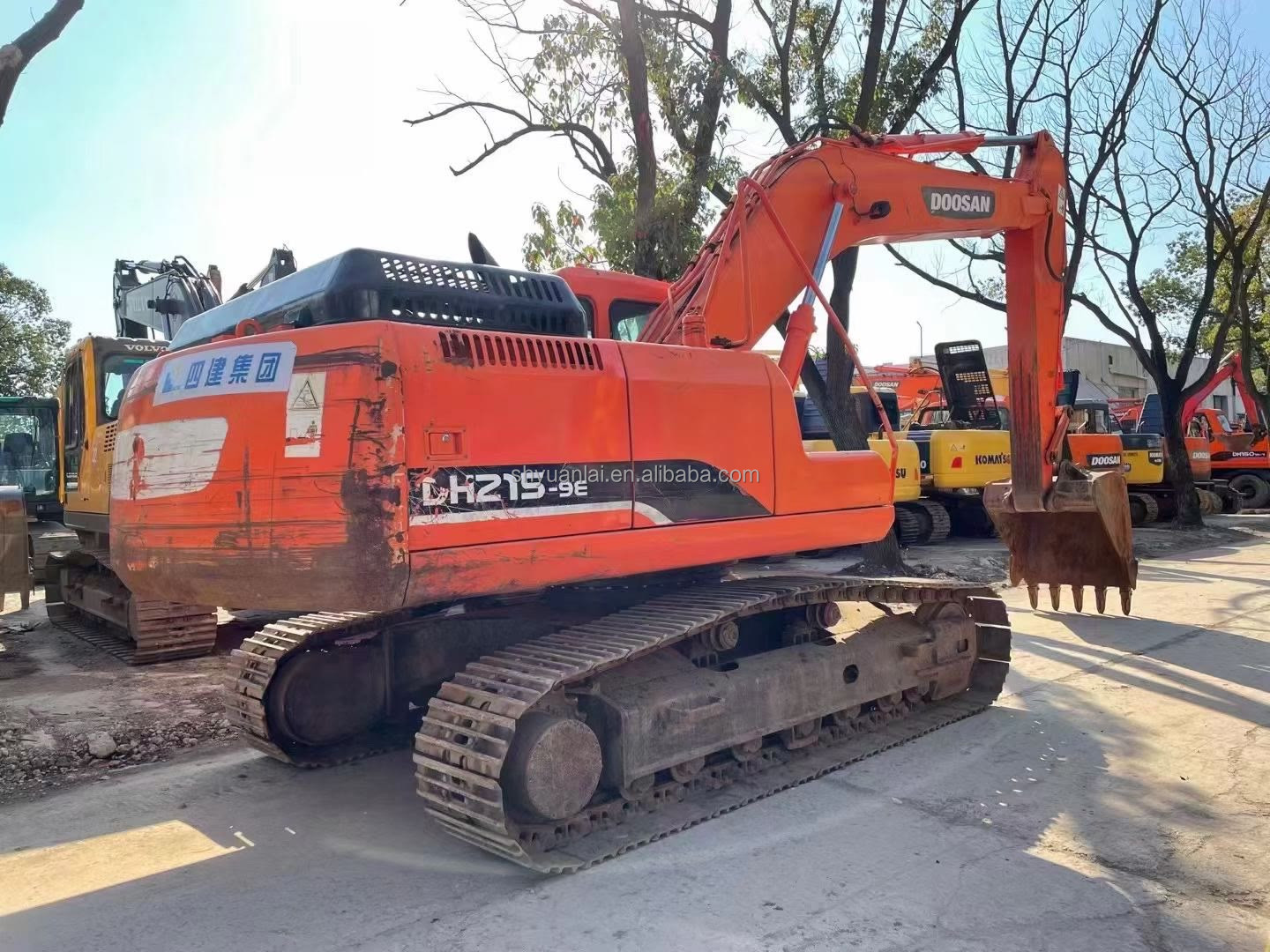 Original Hydraulic Cylinder DOOSAN DH215Lc-9T Excavator Affordable and for Crushing