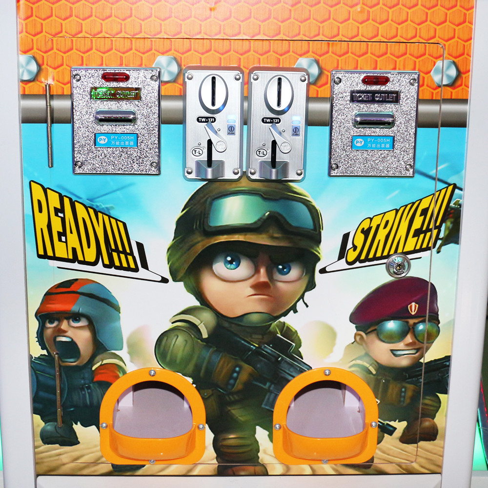 Simulator Gun Shooting Arcade Machine / Shooter Arcade Cabinet 145W Power