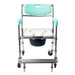 Customized Hospital Toilet Chair CE Standard Flip Up Armrest Modern Commode