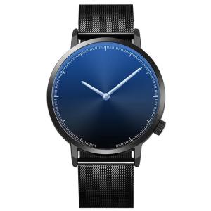 Wholesale Alloy Quartz Wrist Watch, Customized design Mesh strap wrist watches for Men Stainless Steel Minimalist Wristwatch from china suppliers