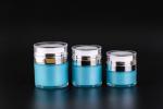 UKPACK Double Wall Airless Cosmetic Cream Jars Luxury For Make Up