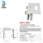 Aluminum Alloy U Shaped Guide Rail Bracket Photovoltaic