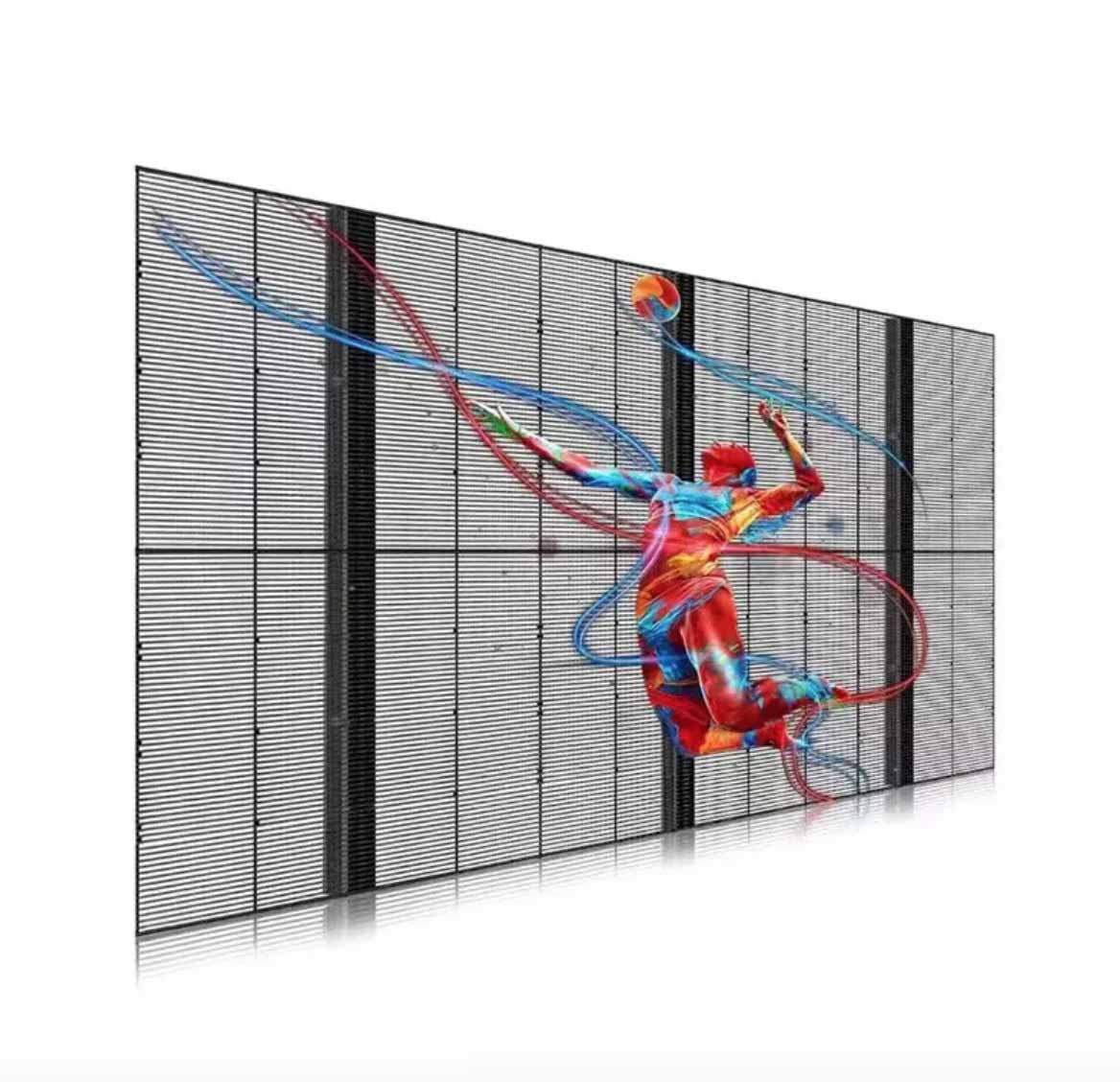 LED facade transparent led display