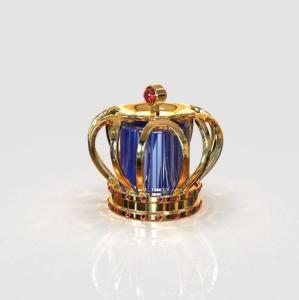 Wholesale Luxury Gold Crown Metal Perfume Bottle Cap Zinc Alloy Perfume Cap For Crimp Neck Perfume Bottle from china suppliers