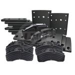 Customizable high quality heavy truck parts brake pads brake lining for Yutong