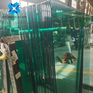 Wholesale Customized Shape 10.38mm Milky White PVB Safety Laminated Glass from china suppliers