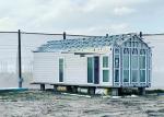 EU USA Prefab Mobile Homes Prefabricated Gable Light Steel Foldable House