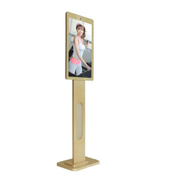 27" Free Standing Interactive Digital Signage Ads Video Display Tv Kiosk
