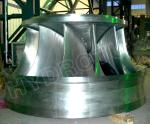 What's the production progress of the Stainless Steel Francis Turbine Runner?