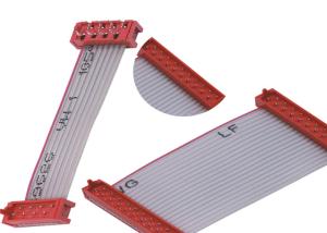 Wholesale 14 Pin Gray Red 1.27mm 150MM Flexible Flat Cable from china suppliers