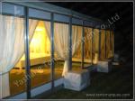 Luxury Fully Decorated 20X20 Party Tent With Sidewalls , Outdoor Party Marquee