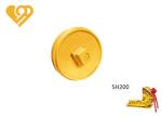 Casting Bulldozer Undercarriage Parts Front Idler Assembly ZG50Mn Steel Material