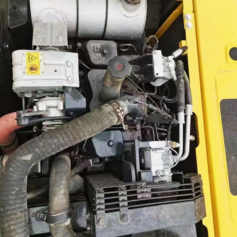 Used Komatsu PC160-7 Hydraulic Excavators 82kw Rated Power Secondhand Komatsu Excavator