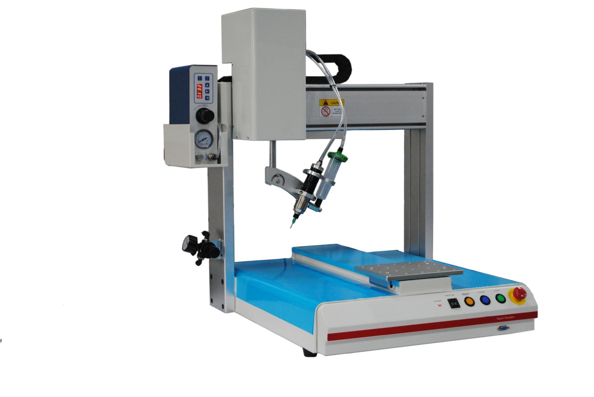 Three-Axis Glue Dispenser Automatic Desktop Liquid Syringe Glue Applicator for LED Bulb