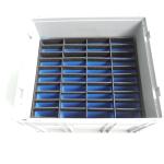 ESD Plastic Box Dividers Electronic Industry Turn Over Use Customized 2mm