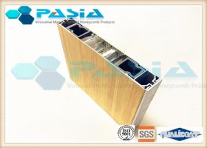 Wholesale RHS / C Channel Sealed Aluminum Honeycomb Panels Bus / Train / Subway Body Use from china suppliers