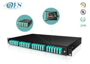 Wholesale 1U 2U 3U 4U MPO MTP Patch Panel Rack Mount Fiber Optic Management Cassette from china suppliers