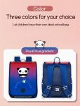 Pink Blue School Kids Backpack Zipper Pouch Waterproof Childrens Schoolbag