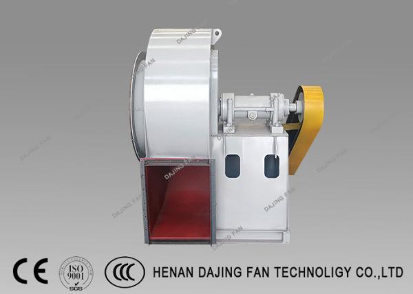 Low Pressure 3 Phase Large Centrifugal Fan Belt Drive Industrial Materials