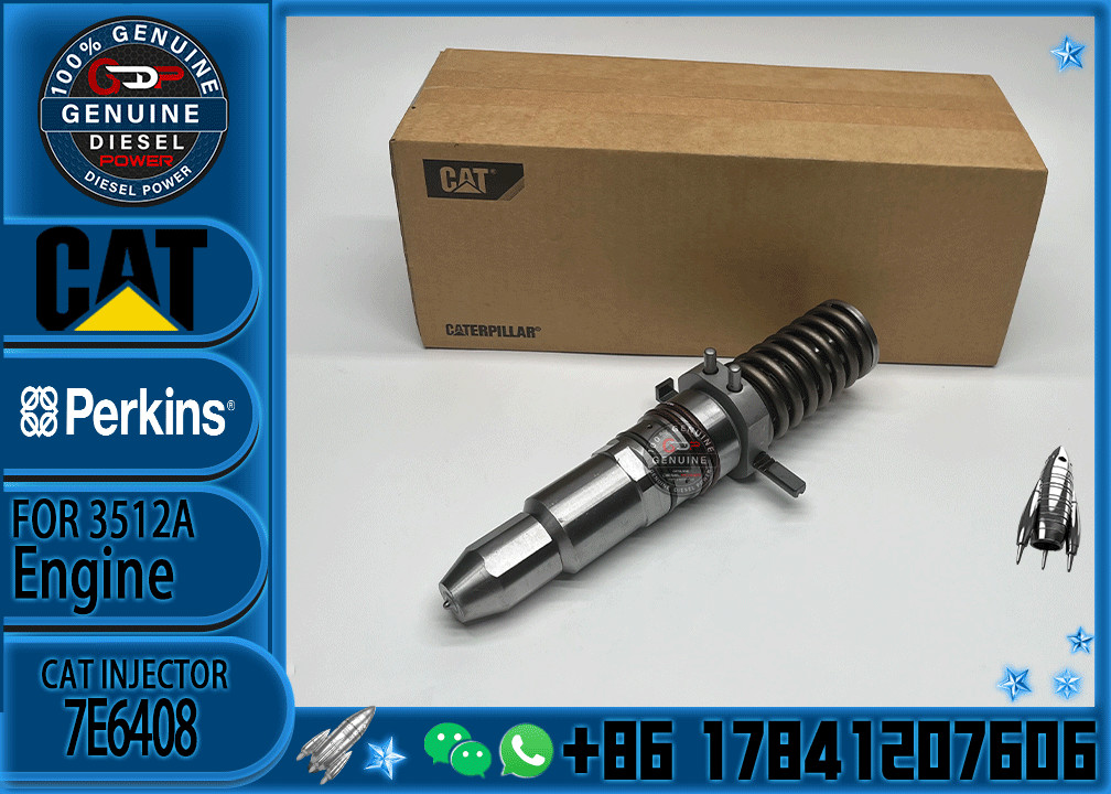 High Quality Diesel Engine Fuel Injector 7E-6408 Fuel Injector Assembly 0R-3052 For CAT 3508 3512 3516