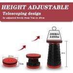 Multifunctional folding stool for adult,suitable for camping, fishing and hiking
