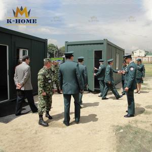 Wholesale Fast Assembly Transportable Accommodation Buildings Prefab Military Camp from china suppliers