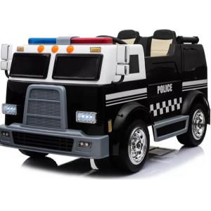 Wholesale Battery 12V/24V Black white Electric Ride On Double Seater Police Cars for Kids from china suppliers