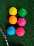 mini golf ball low bounce golf ball with two pieces mini golf ball putter ball