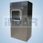 On Floor Stainless Steel Pass Box , Air Shower Pass Box 920 x 850 x 1580 mm