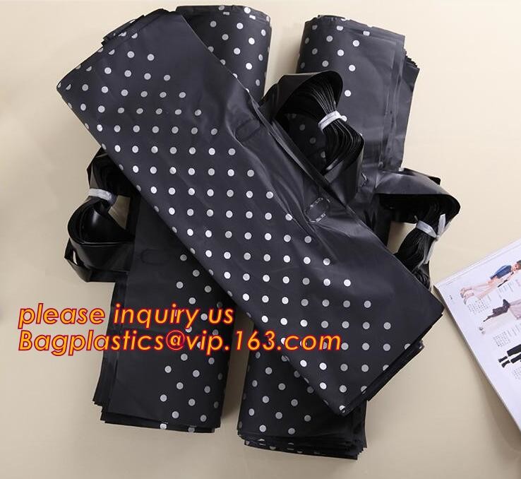 Wholesale Die Cut Handle Eco-Friendly Custom Design Shopping Gravure Printing Groceries Plastic Bags With Logo bagease